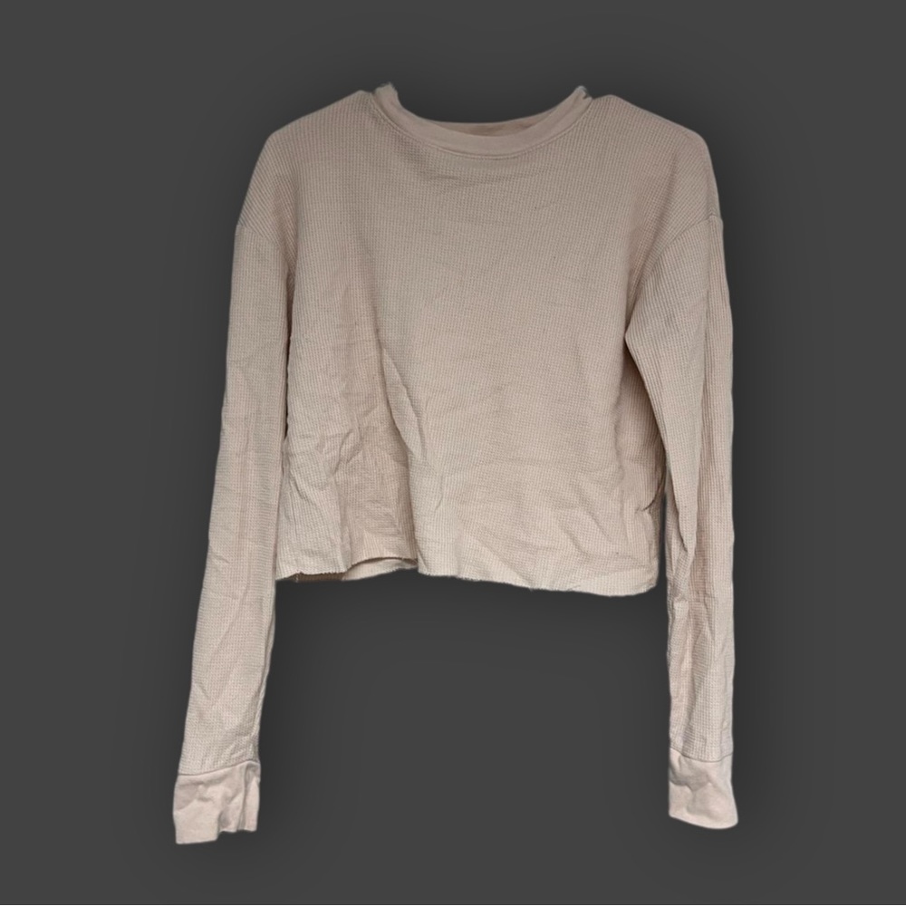 Target Loose Long Sleeve Baby Pink Tee